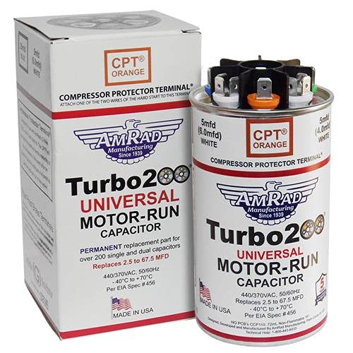 Turbo Cap 2.5 - 67.5 MFD - Straps